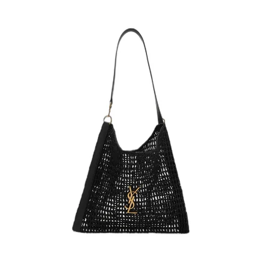 Saint Laurent Logo Plaque Shoulder Bag