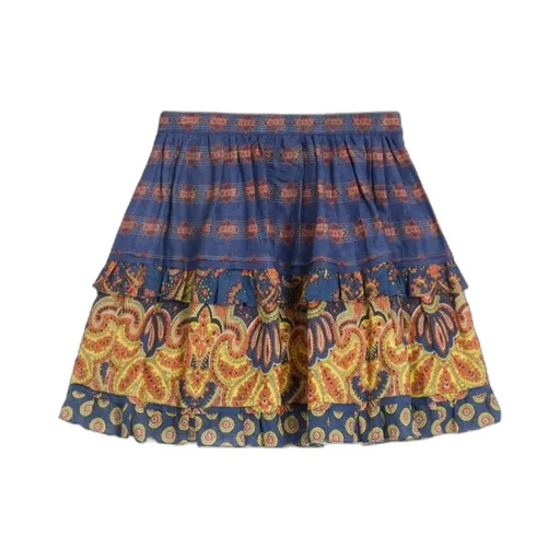 Valentino All-Over Patterned Flared Skirt