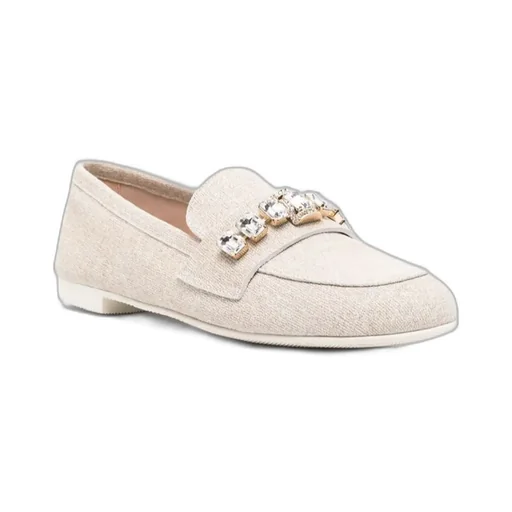 Crystal-Embellished Loafers