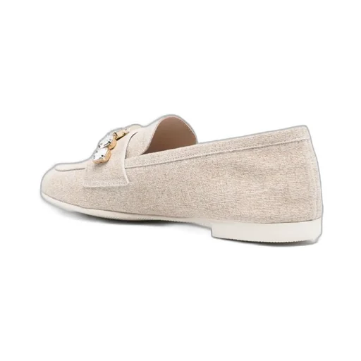 Crystal-Embellished Loafers