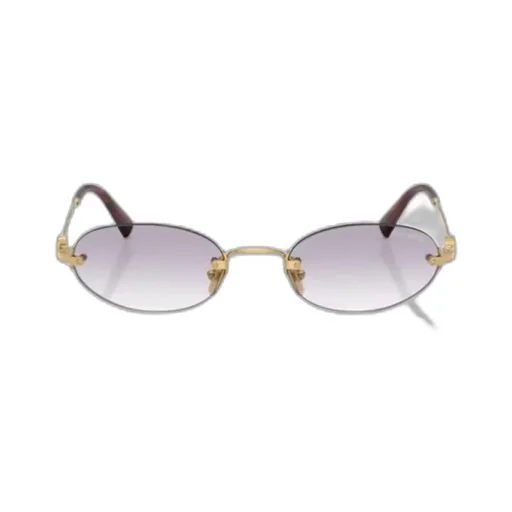 Miu Miu Eyewear Oval Frame Sunglasses