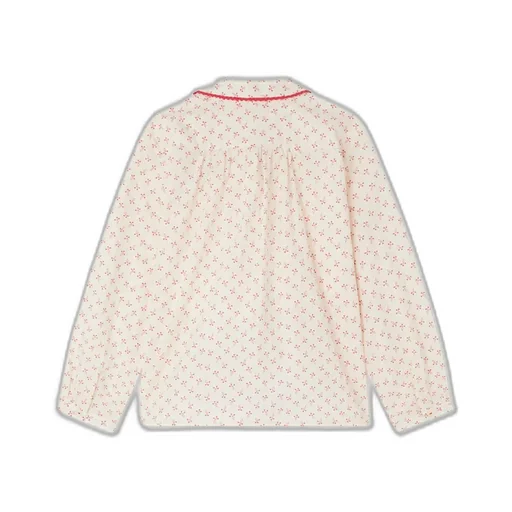 Bonpoint Printed Poplin Basiline Blouse