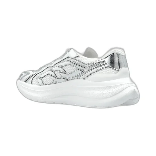 Casadei Wave Pattern Platform Sneakers