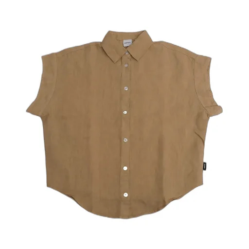 Short-Sleeve Button-Up Shirt