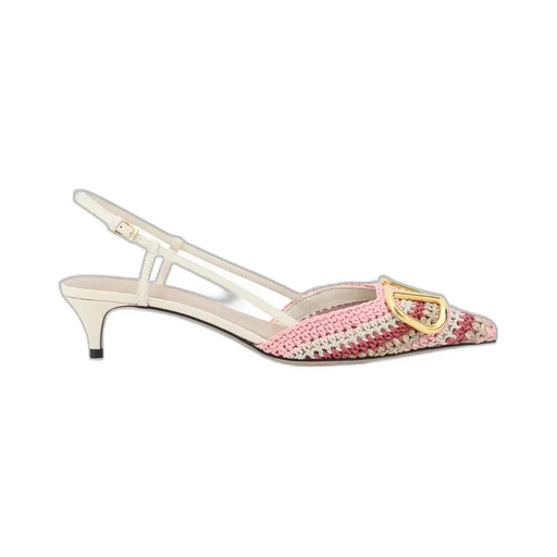 Valentino Vlogo Signature Pointed Toe Pumps