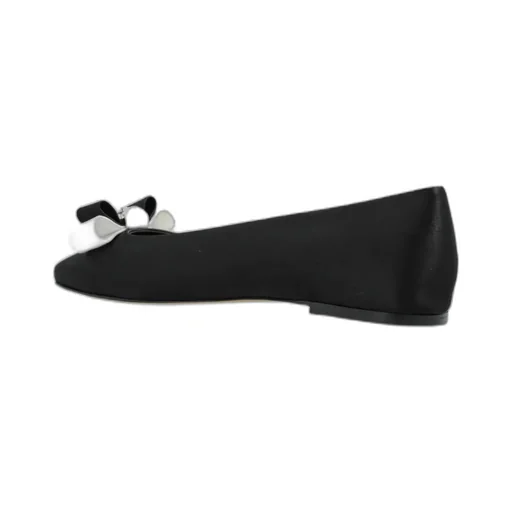 Casadei Bow Accent Ballet Flats