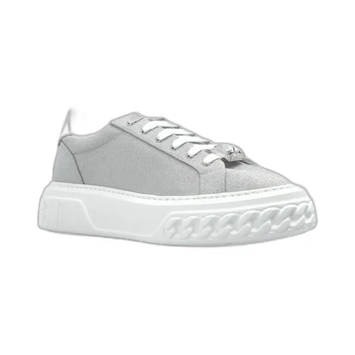 Casadei Chain Detail Platform Sneakers