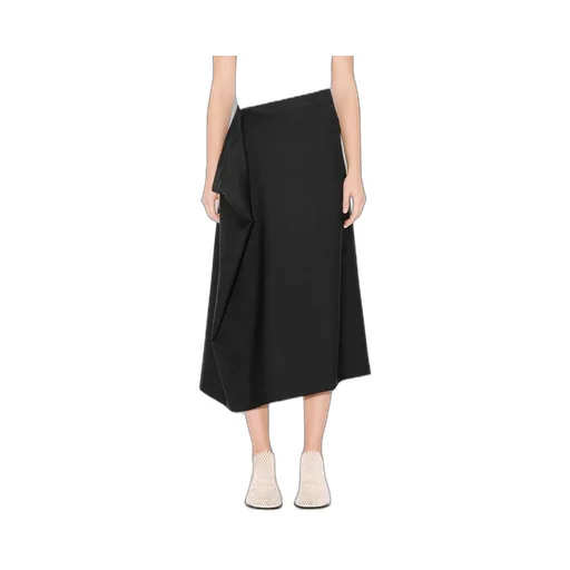 Midi Skirt In Virgin Wool