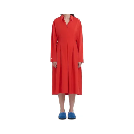 Marni Belted Waist Midi Dress