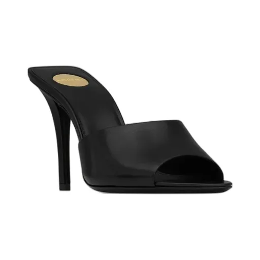 Romy Mules In Smooth Leather