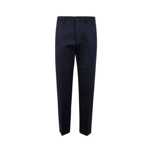 Pressed-Crease Chino Trousers