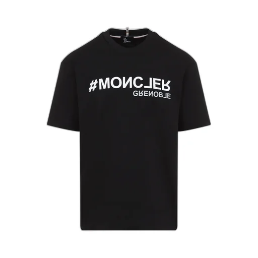 Moncler Grenoble Logo Printed Crewneck T-Shirt