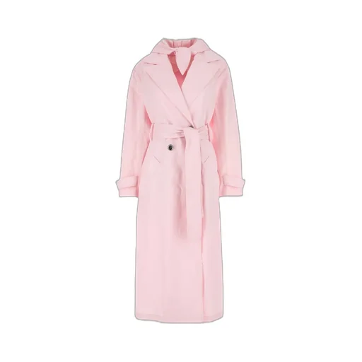 Givenchy Tied-Waist Hooded Coat