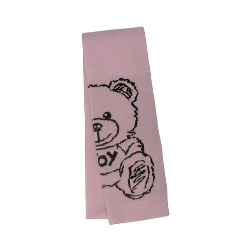 Teddy Bear Pattern Scarf