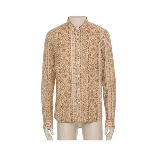 Valentino All-Over Patterned Button-Up Shirt