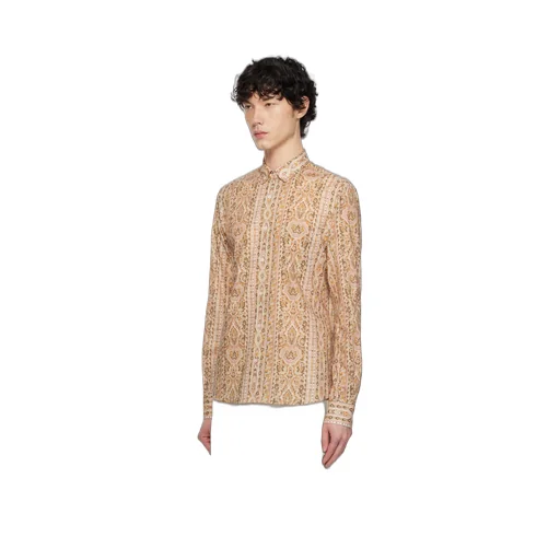 Valentino All-Over Patterned Button-Up Shirt