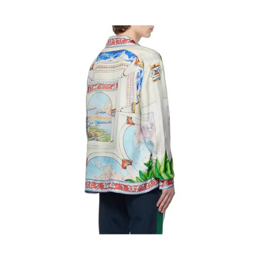 Casablanca Le Passage Satin Shirt