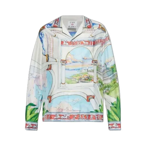 Casablanca Le Passage Satin Shirt