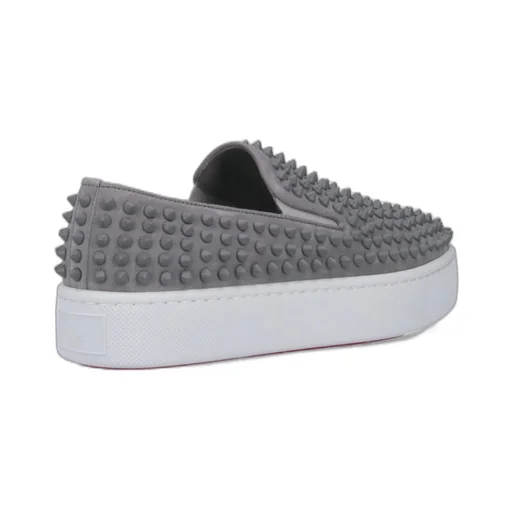 Christian Louboutin Stud Embellished Slip-On Sneakers