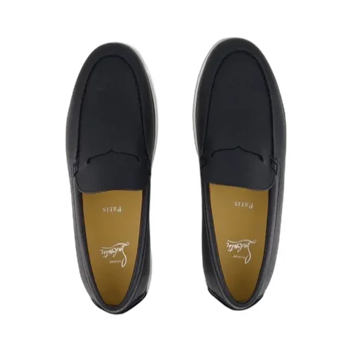 Christian Louboutin Almond Toe Slip-On Sneakers