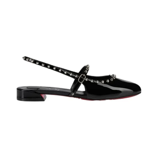 Christian Louboutin Sweet Janispikes Slingback Ballerinas