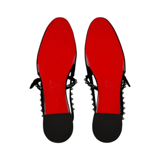 Christian Louboutin Sweet Janispikes Slingback Ballerinas