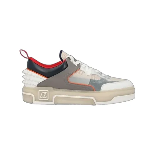 Christian Louboutin Stud Detailed Lace-Up Sneakers
