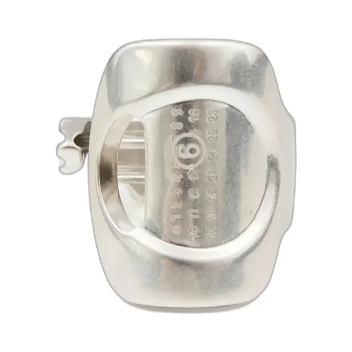 Mm6 Maison Margiela Numeric Cut-Out Open Ring