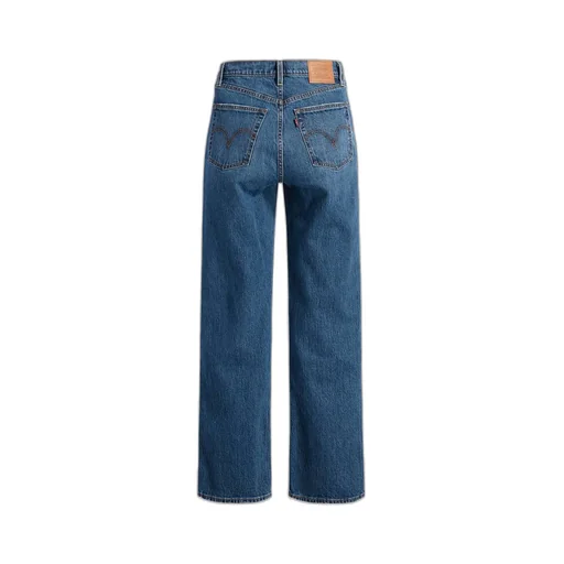 High-Rise Denim Pants
