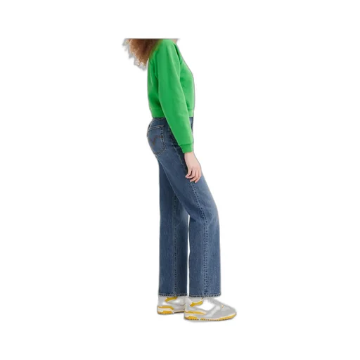High-Rise Denim Pants