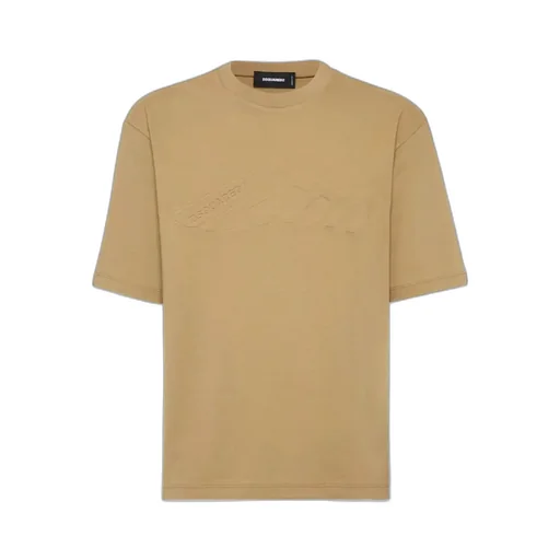 Dsquared2 Logo Embossed Crewneck T-Shirt