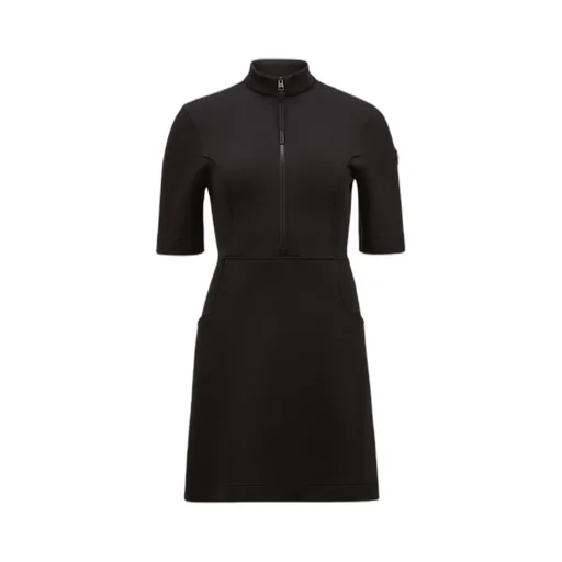 Year Of The Snake Patch Neoprene Mini Dress