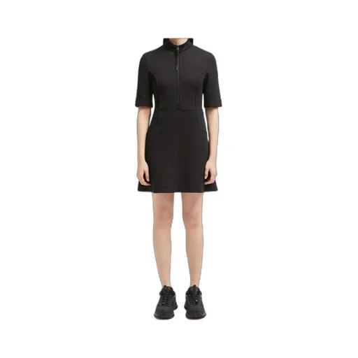 Year Of The Snake Patch Neoprene Mini Dress