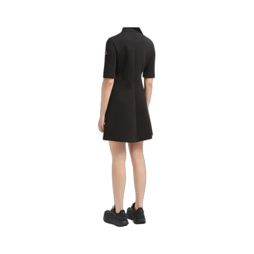 Year Of The Snake Patch Neoprene Mini Dress