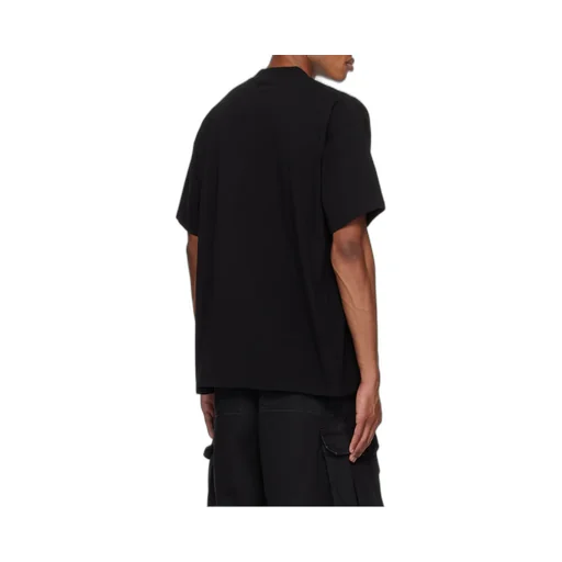 Open-Necked Black Shirt