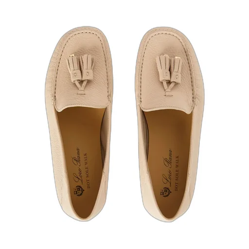 Loro Piana Tassel-Detailed Round Toe Loafers