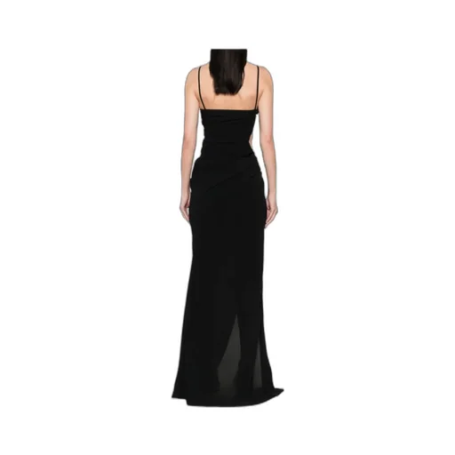 Illusion Cut-Out Gown