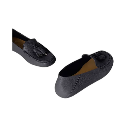 Loro Piana Tassel-Detailed Round Toe Loafers