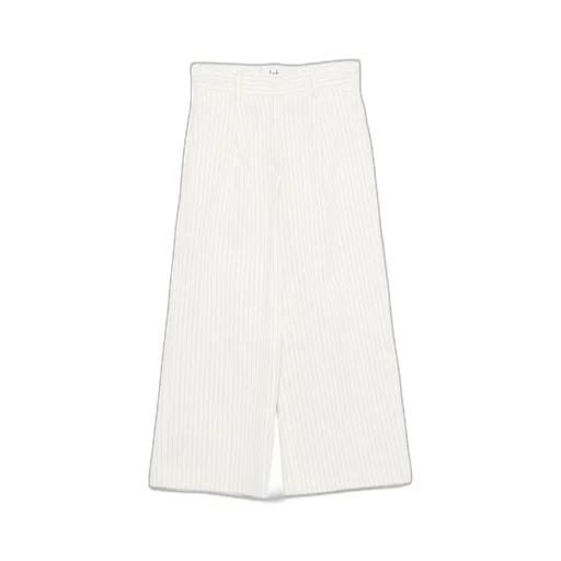 Il Gufo Pinstripe Wide Leg Pants