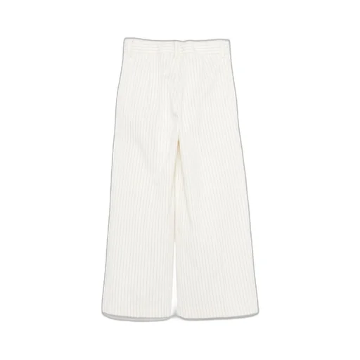 Il Gufo Pinstripe Wide Leg Pants