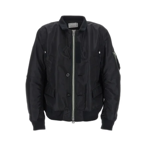 Sacai Zipped Bomber Jacket