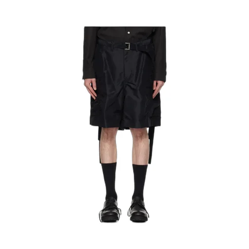 Sacai Belted Cargo Shorts