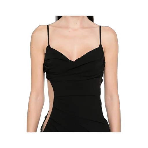 Illusion Cut-Out Gown
