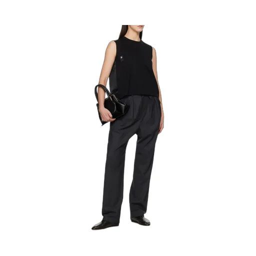 Contrasting-Panel Vest