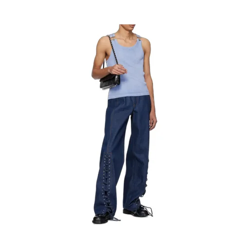 Ribbed-Knit Cotton Vest