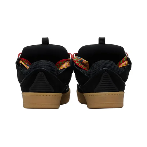 Leather Curb Sneakers