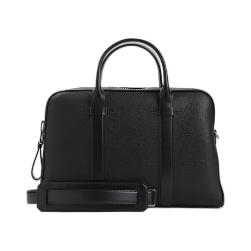 Tom Ford Pebbled Zip-Up Briefcase