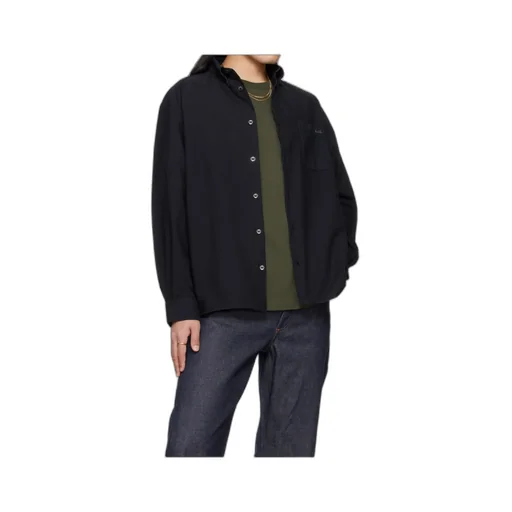A.P.C. Logo-Embroidered Long-Sleeved Shirt