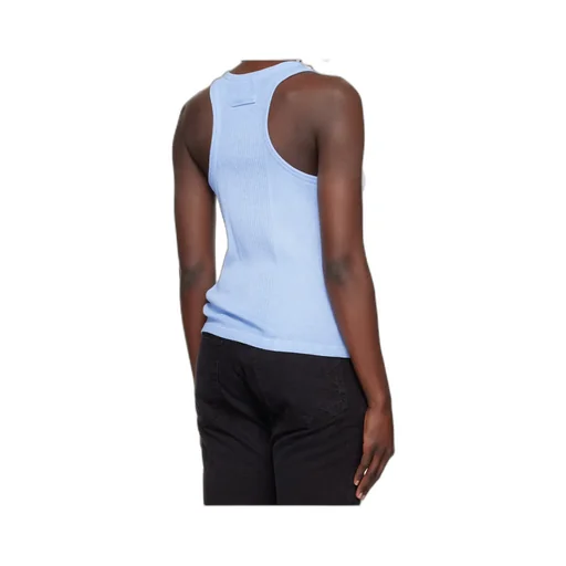 Ribbed-Knit Cotton Vest