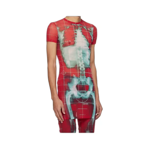 Exclusive Red & Blue Squeletor Mini Dress T-Shirt